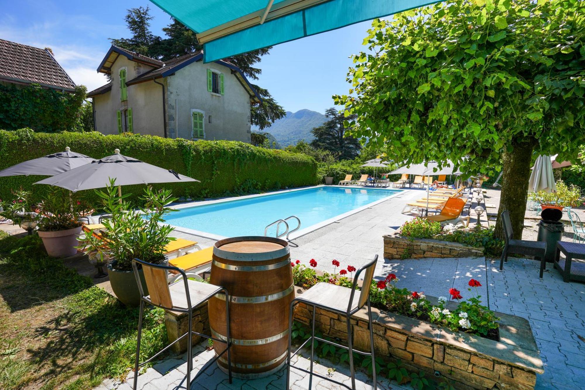 Hotel Du Lac Talloires Exterior foto